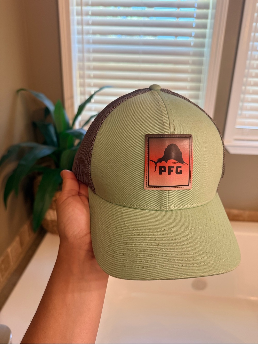 Men's Turquoise PFG Hat